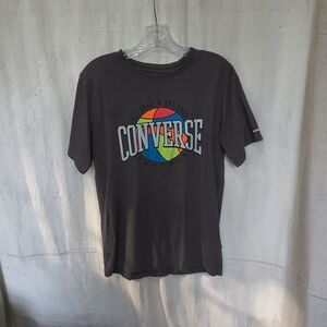 Converse Men's XL Gray Graphic T-Shirt